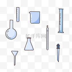 化学实验仪器图标