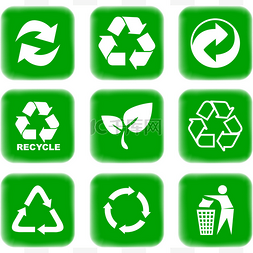 和回收垃圾图片_环境和循环利用图标