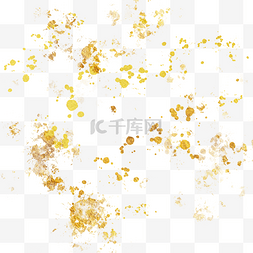 金色笔刷墨水图片_金色颜料喷溅颗粒底纹