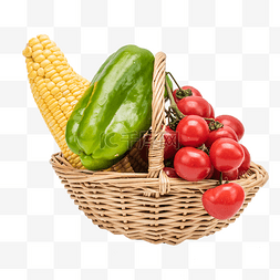 野餐篮子蔬果组合