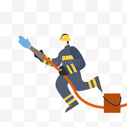 火灾灭火消防员消防安全