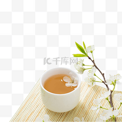 春茶节主图图片_茶水春茶梨花茶