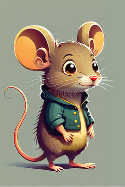 老鼠卡通老鼠图片_老鼠卡通矢量元素