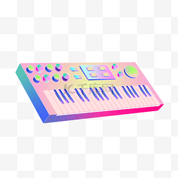 音乐节乐器电子琴