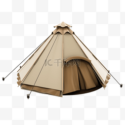 野营元素图片_3D立体露营帐篷