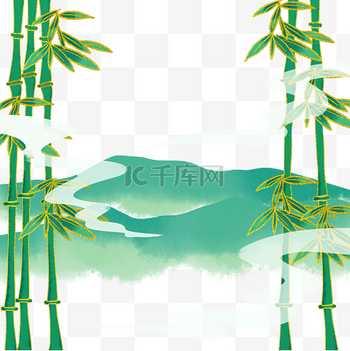山水竹子图片-山水竹子图片素材免费下载-千库网