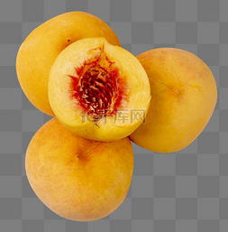 水果黄图片_新鲜美味水果黄桃