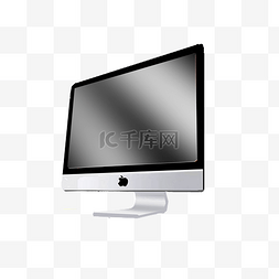 台式电脑办公桌图片_苹果电脑显示屏