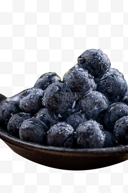 新鲜特色水果蓝莓特写