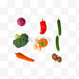蔬菜蓝素材图片图片_洋葱辣椒黄瓜