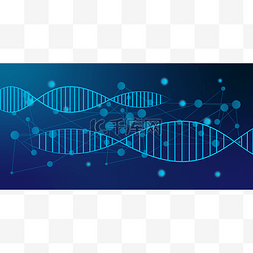 dna螺旋分子图图片_科技DNA基因背景