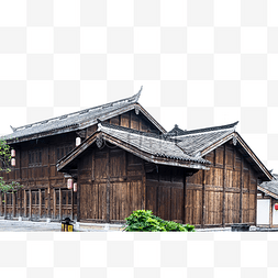 古镇木屋传统建筑
