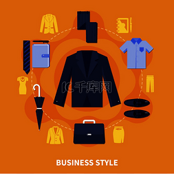 服装与饰品图片_衣服颜色概念与商业风格描述和衣