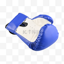 拳套训练格斗蓝色保护