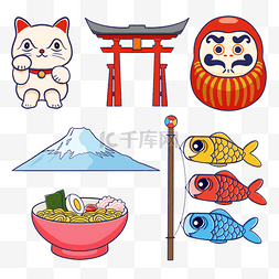 日本傳統圖樣图片_日本元素日系和风日式手账