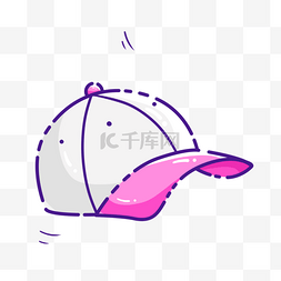 棒球帽运动粉色可爱图片