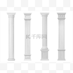 经典图形图片_设置复古经典的木雕建筑柱, 内饰
