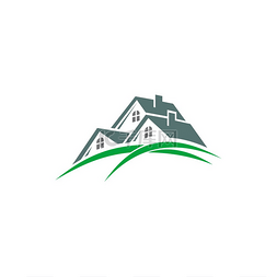 住宅标志图片_房屋和房屋出售和出租孤立的房地