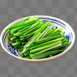 蔬菜割韭菜