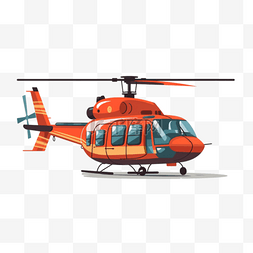 直升飞机ai图片_卡通手绘航空直升飞机