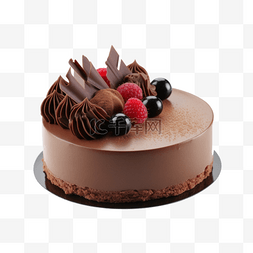 巧克力背景图片_巧克力慕斯蛋糕5