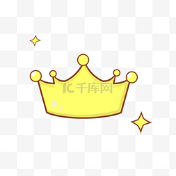 有色的图片_浮动卡通皇冠