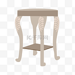 卡通家具木质欧式高脚桌