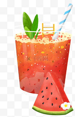 夏季水果西瓜西瓜汁