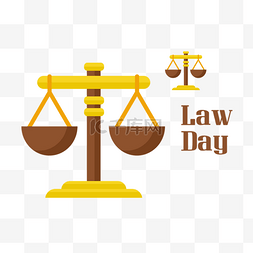 宣传单模板折页图片_天秤宪法日法律日