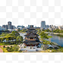 武汉景色图片_武汉城市建筑紫阳阁