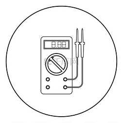 万用表测量图片_用于测量电气指示器交流直流电压