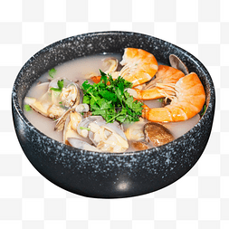海鲜汤蛤蜊鲜虾汤