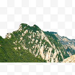 华山的山峰景色