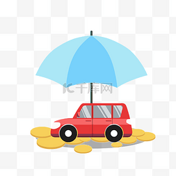 汽车车辆金融保险保障保护伞