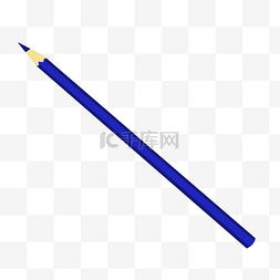 蓝色世界艺术日彩色铅笔蜡笔