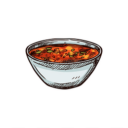 番茄鲜汤图片_墨西哥热汤配牛肉是一道独特的民