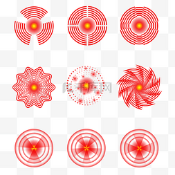 定位符号图片_红色痛点符号定位
