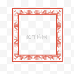 中国风格的边框图片_中国风格方形木制花纹边框