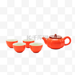 柿子茶具茶壶