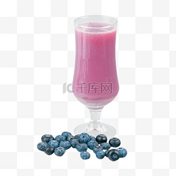 蓝莓酸奶饮品