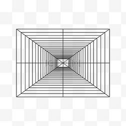 几何图形透视图片_抽象透视几何图形