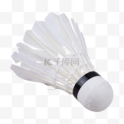 羽毛字体设计图片_体育运动白色羽毛球设备