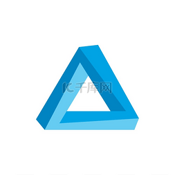 企业身份图片_三角形主题标志标识三角形主题徽
