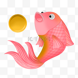 红鲤鱼金币