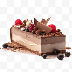 巧克力慕斯蛋糕图片_巧克力慕斯蛋糕4
