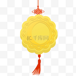 中秋节中秋中国结月饼吊饰