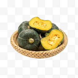 南瓜摄影图片_新鲜蔬菜贝贝南瓜