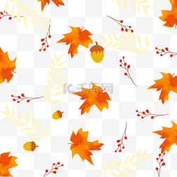 秋天秋季枫叶叶子底纹