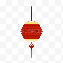 新年灯笼挂饰图片_新年新春春节折纸红色灯笼挂饰