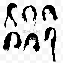 发型造型女生图片_女式长发发型组合